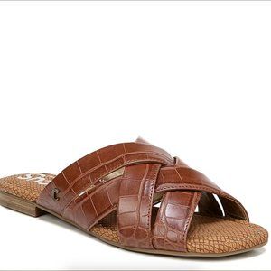 Circus By Sam Edelman Brown Croc Burnett Sandal